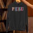 Peru Est 1821 ペルー風 ルーツ プライド ビンテージ ペルー風 パーカー