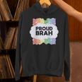 Proud Brah ゲイプライドフラッグ ジェンダー平等 パステルブラ 長袖tシャツ パーカー