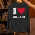 Red Heart I Love Thailand パーカー