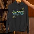 Retro Wildwood New Jersey Waves Sun Ocean Beach NJ Vacation Unisex Hoodie