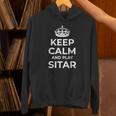 Sitar Players Saying 'Keep Calm And Play Sitar' Unisex Hoodie