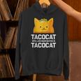 Tacocatpelled Backwards Is Tacocat ファニータコスキャットギフト パーカー