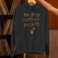 Too Busy Getting Buckets 面白いバスケットボール パーカー