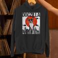 Vintage Japanese Dogzilla Boston Terrier Unisex Hoodie, gift for family, gift for coworker