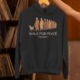 Walk For Peace Monks With Aloka Dog パーカー