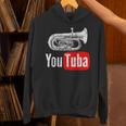 You Tuba 面白いマーチングバンド ヴィンテージ チューバ ユーフォニアム パーカー