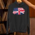 アメリカの国旗-ユニオンジャック-イギリスの国旗 Usa Flag Union Jack Uk Flag パーカー