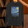 ゴッホ 星月夜 芸術家のためのアート 長袖tシャツ パーカー
