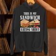 サンドイッチ服 This Is Myandwich Eating パーカー