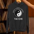 太極拳の心と体の健康のための陰陽師 長袖tシャツ パーカー