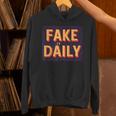 素晴らしいフェイクイットデイリーステートメントエンブレム。 パーカー