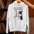 Boston Terrier Grandma Mother's Day Dog Mom Unisex Hoodie, Boston Terrier Mom Hoodies, gift for family, gift for coworker
