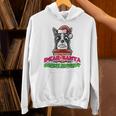 Boston Terrier Santa Claus Christmas Dog Unisex Hoodie, Boston Terrier Christmas Hoodies, gift for family, gift for coworker