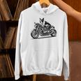 Cool Boston Terrier Riding a Motorcycle Biker Dog Lover For Men Women Kids Unisex Hoodie, Boston Terrier Riding Hoodies, gift for family, gift for coworker