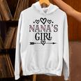 Granddaughter Nanas Girl Unisex Hoodie, gift for family, gift for coworker