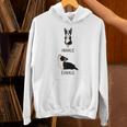 Inhale Exhale Yoga Boston Terrier Tshirt Unisex Hoodie, gift for family, gift for coworker