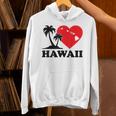 I Love Hawaii ハワイアンハートパーム レディース メンズ ボーイズ ガールズ パーカー