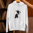 Love NOPE Boston Terrier Dog Lover Unisex Hoodie, gift for family, gift for coworker