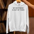 My Boyfriend Is Out Of Town パーカー
