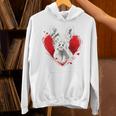 Valentine's Day Boston Terrier Dog Unisex Hoodie, gift for family, gift for coworker