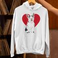 Valentine's Day Boston Terrier Lover Unisex Hoodie, gift for family, gift for coworker