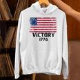 Victory 1776 愛国的 ベッツィー・ロス アメリカ国旗 星13個 パーカー