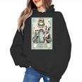The Boston Terrier Mom Skeleton Spooky Season Halloween Women's Hoodie, Couple Gifts, Mom Gifts, Boston Terrier Mom Gifts, Boston Terrier Halloween Gifts, trending gift