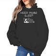Boston Terrier Puppy Need More Sleep Pajama For Bedtime Women's Hoodie, trending gift