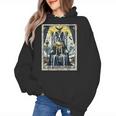 Boston Terrier Tarot Card Dog Women's Hoodie, Boston Terrier Tarot Gifts, trending gift