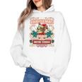 Boston Terrier My Christmas Spirit Dog Santa Claus X-Mas Women's Hoodie, Boston Terrier Christmas Gifts, trending gift