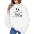 Boston Terrier Dog Lovers Sleepshirt Apparel Men Women Women's Hoodie, trending gift