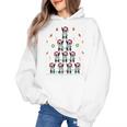 Boston Terrier Xmas Tree Lights For Men Women Boston Terrier Women's Hoodie, trending gift