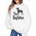 The Dogfather Boston Terrier Dog Funny Dog Gift T-Shirt For Men Women Girls Kids Women's Hoodie, trending gift