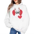 Valentine's Day Boston Terrier Women's Hoodie, trending gift