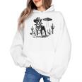 Vintage Boston Terrier UFO Western Wild West Dog Mom Dad Women's Hoodie, Couple Gifts, Mom Gifts, Boston Terrier Dad Gifts, Boston Terrier Mom Gifts, trending gift