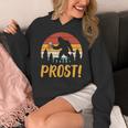 Bigfoot Sasquatch Prost Retro Bavarian Oktoberfest Men Women Women's Hoodie, funny design