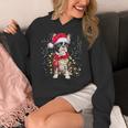 Boston Terrier Dog Ugly Christmas Dog Xmas For Men Women Kids Women's Hoodie, Boston Terrier Christmas Gifts, funny design