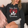 Boston Terrier Grandma Dog Owner Boston Terrier For Men Women Women's Hoodie, funny design