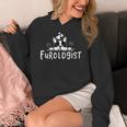 Furologist Puppy Stylist Cute Dog Groomer Men Women Women's Hoodie, funny design