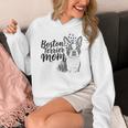 Boston Terrier Dog Bostie Mom Idea For Women Women's Hoodie, Couple Gifts, Mom Gifts, Boston Terrier Mom Gifts, funny design