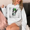 Cool Saint Patrick's Boston Terrier T Shirt For Dogs Lovers Women's Hoodie, funny design