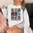 Funny Boston Terrier Quote In My Boston Terrier Era Cool Dog Men Women Women's Hoodie, funny design