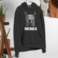 4th July Blue Heeler Dog Merica Patriotic USA Flag Cute Women's Hoodie, funny gift