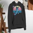 Boston Terrier Dad Retro Women's Hoodie, Boston Terrier Dad Hoodies, funny gift