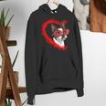 Boston Terrier Dog Mom Dad Valentine’s Day Pet Lover For Men Women Kids Women's Hoodie, Boston Terrier Mom Hoodies, Boston Terrier Dad Hoodies, funny gift
