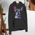 Boston Terrier Lovers Pop Art Boston Terrier Women's Hoodie, funny gift
