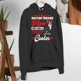Boston Terrier Mom American Gentleman Dog Mother's Day Women's Hoodie, Boston Terrier Mom Hoodies, American Boston Terrier Hoodies, funny gift