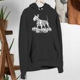 Bull Terrier Skeleton Birthday Halloween Kids Women's Hoodie, funny gift
