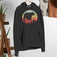 Catch Some Rays Vintage Retro Grizzly Bear Women's Hoodie, funny gift