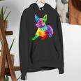 Dog Lover Boston Terrier Dog Colorful Boston Terrier Men Women Kids Women's Hoodie, funny gift